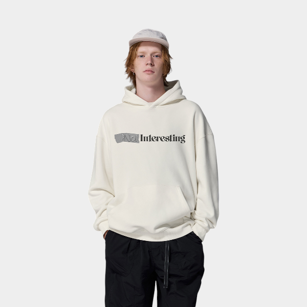 Herren Hoodie mit Textdruck und langen Ärmeln – Bild 4