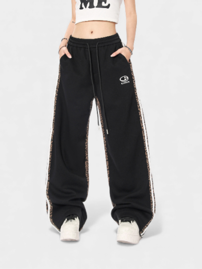 Damen Jogginghose mit Animal-Print