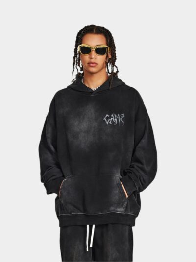 Unisex Text print Long sleeves Hoodie