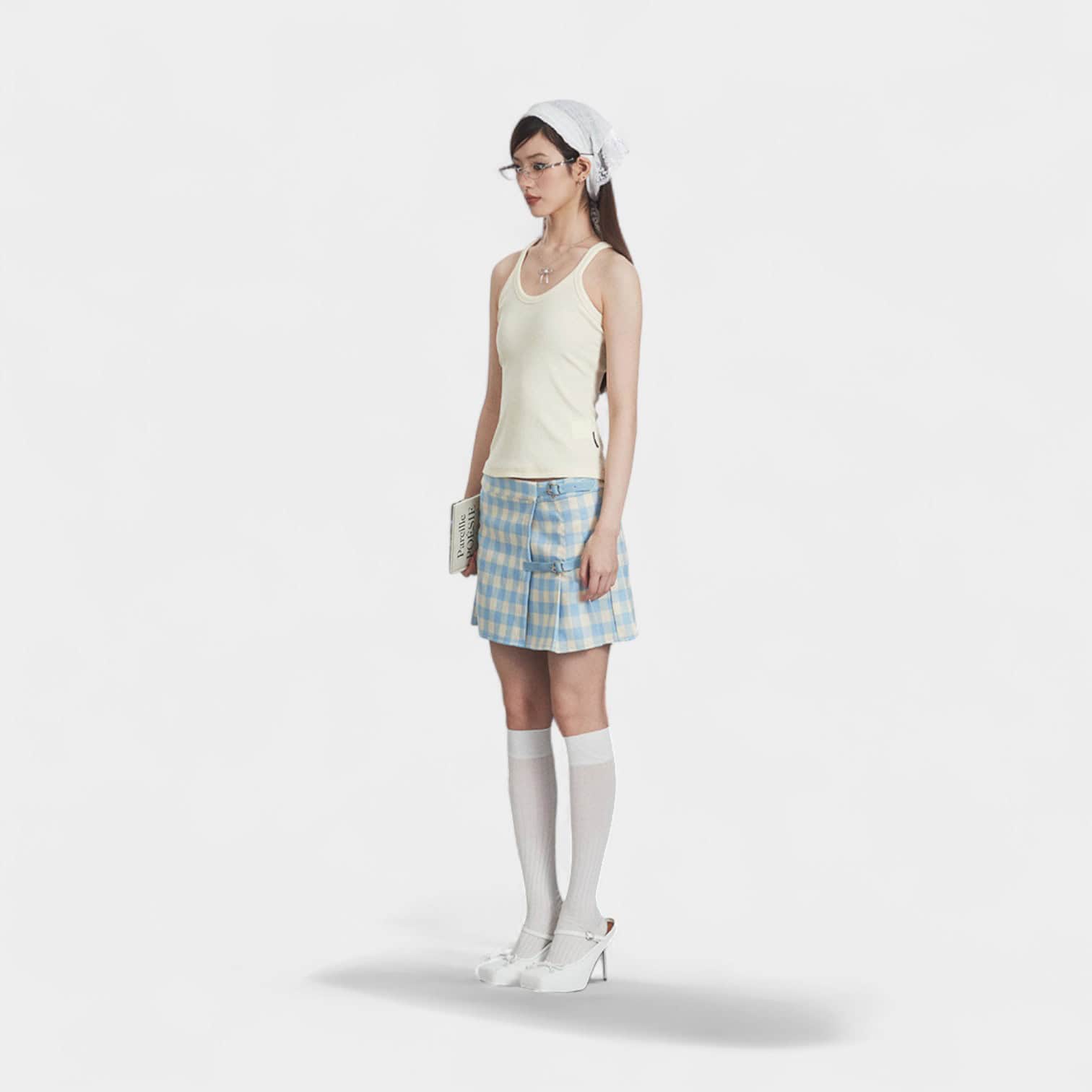 Ärmelloses Slim-Fit Tanktop für Damen – Bild 2