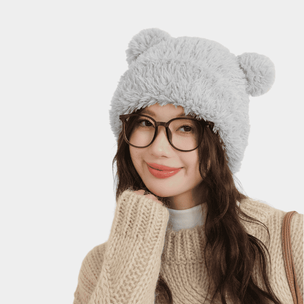 Damenmütze mit Animal-Print – Bild 3