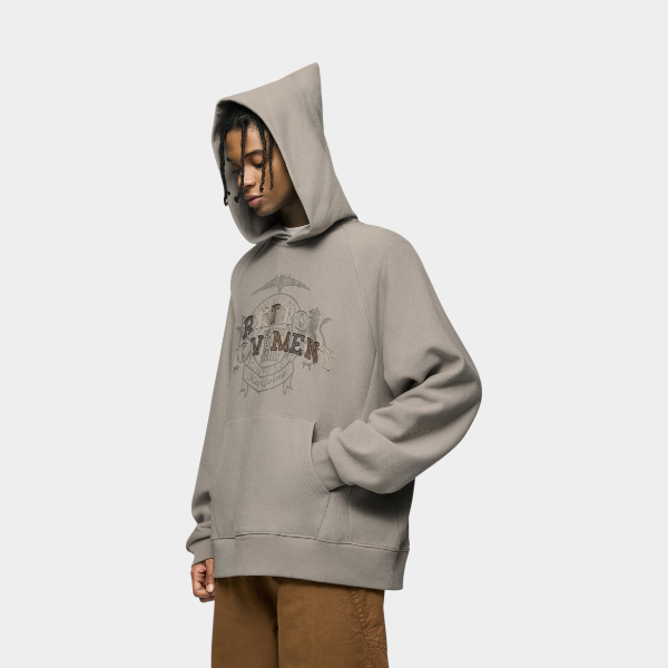 Herren Hoodie mit Textdruck und langen Ärmeln – Bild 6