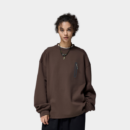 Unisex Oversized Langarm-Sweatshirt