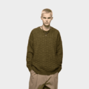 Herren Oversized Langarm Strickpullover