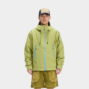 Unisex Regenjacke mit langen Ärmeln und normaler Passform