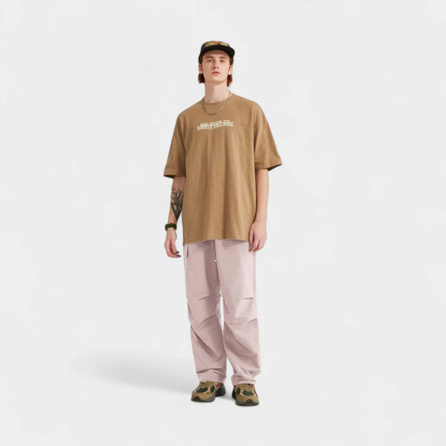 Herren Cargo Hose mit lässiger/weiter Passform – Bild 3