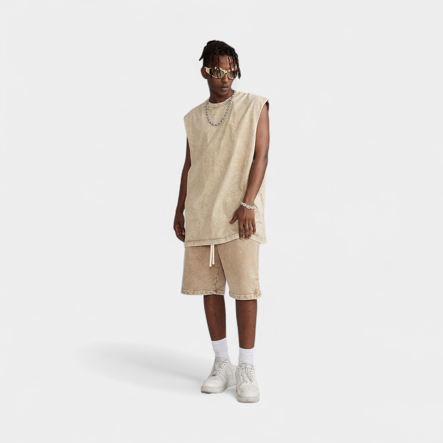 Cargo-Shorts für Herren mit Relaxed Fit/Loose Fit – Bild 2