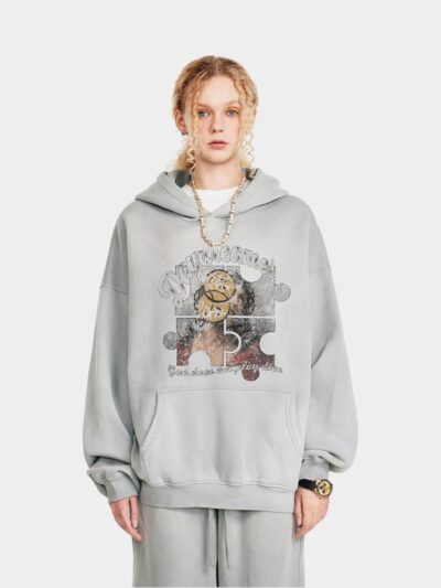 Unisex Artistic print Long sleeves Hoodie