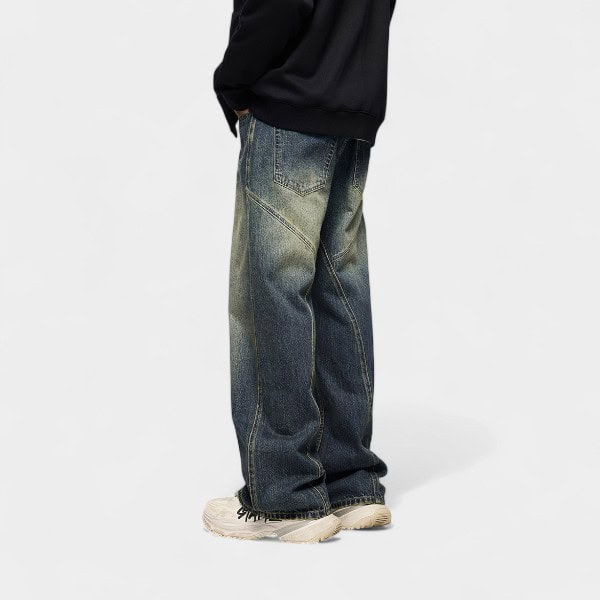 Herren Jeans mit Relaxed Fit/Loose Fit – Bild 4