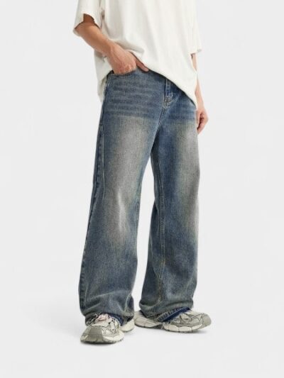 Herren Jeans mit Relaxed Fit/Loose Fit