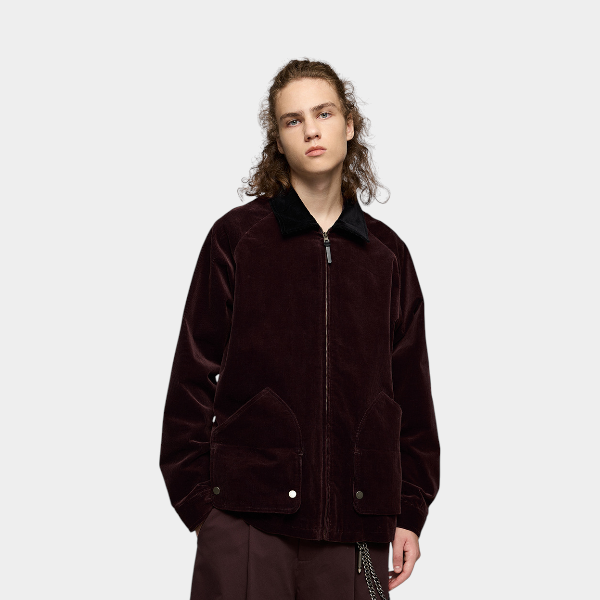 Herren Relaxed Fit/Loose Fit Langarm Mantel