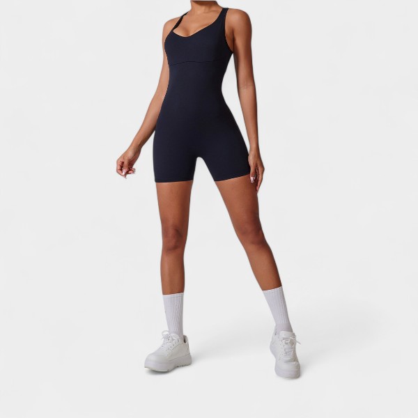 Ärmelloser Slim-Fit-Jumpsuit für Damen – Bild 3