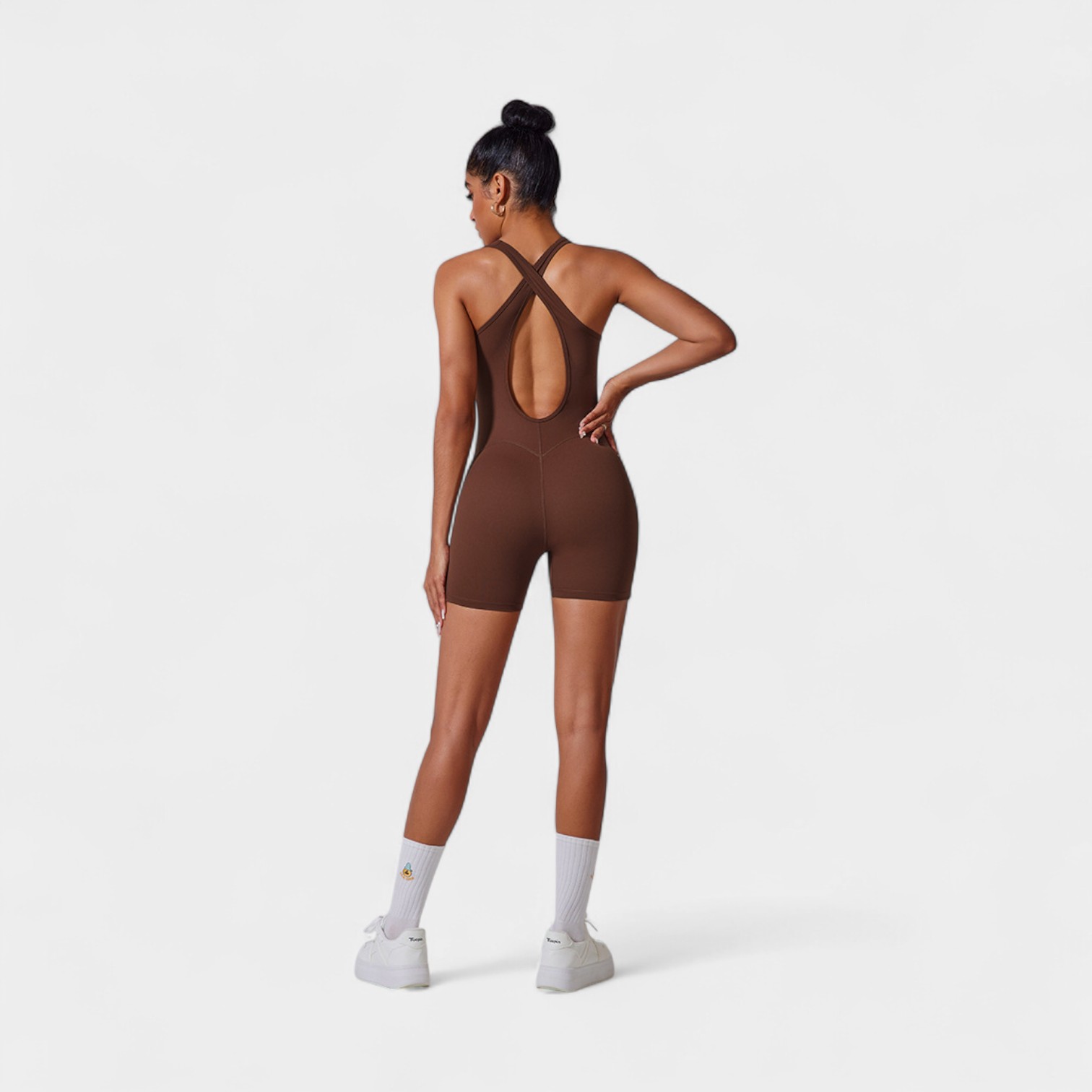 Ärmelloser Slim-Fit-Jumpsuit für Damen – Bild 2