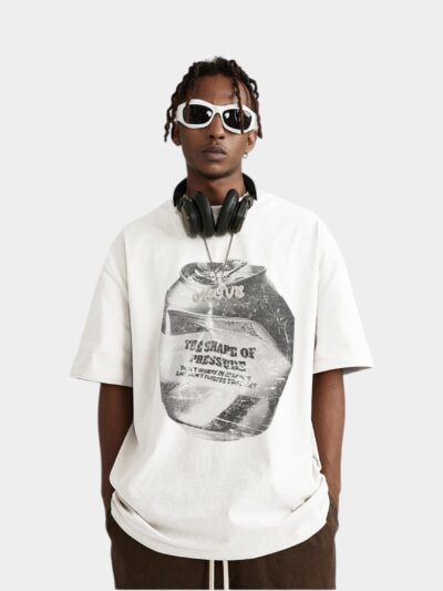 Men's Text print Short sleeves T-Shirt