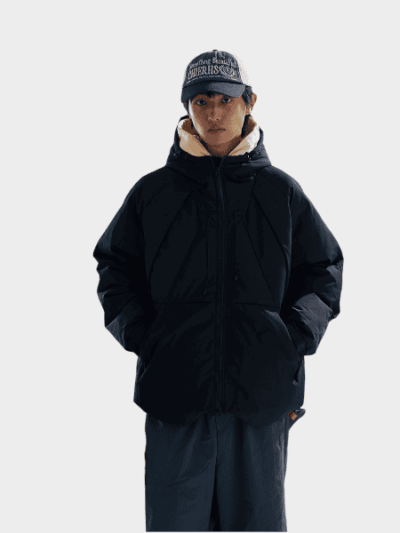 Herren Regular Fit Langarm Steppjacke