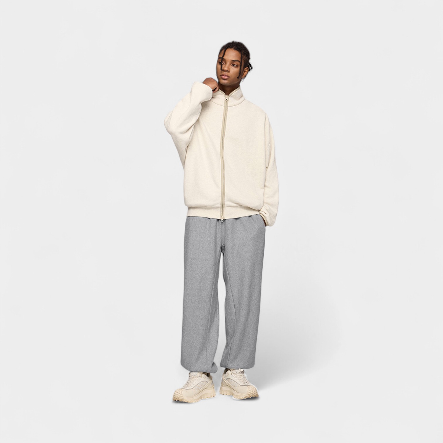 Herren Relaxed Fit/Loose Fit Jogginghosen – Bild 5