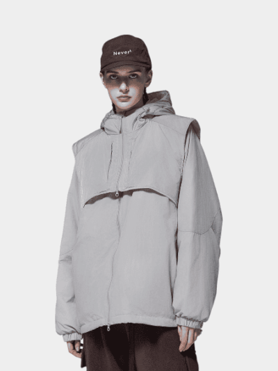 Damen Regular Fit Langarm Steppjacke