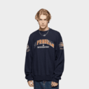 Herren Sweatshirt mit Textdruck und langen Ärmeln