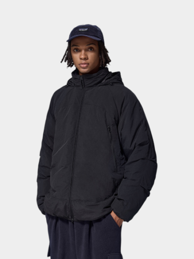 Herren Oversized Langarm Steppjacke