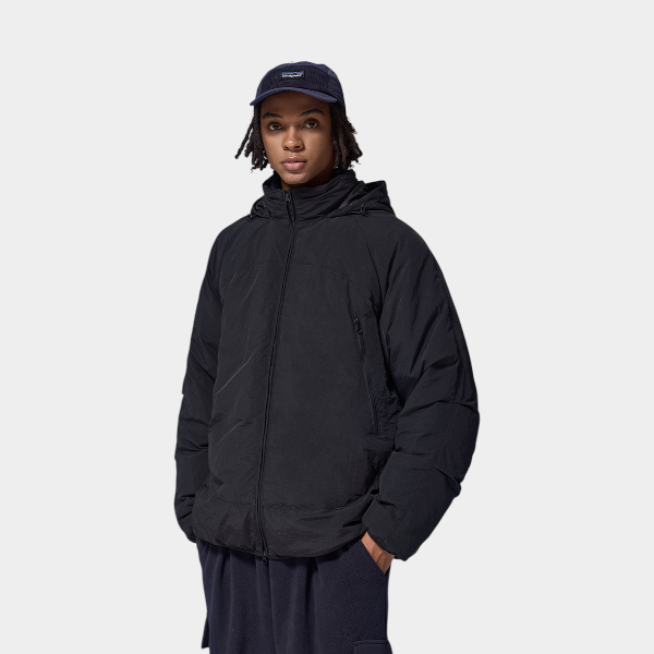 Herren Oversized Langarm Steppjacke