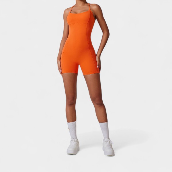 Ärmelloser Slim-Fit-Jumpsuit für Damen – Bild 3