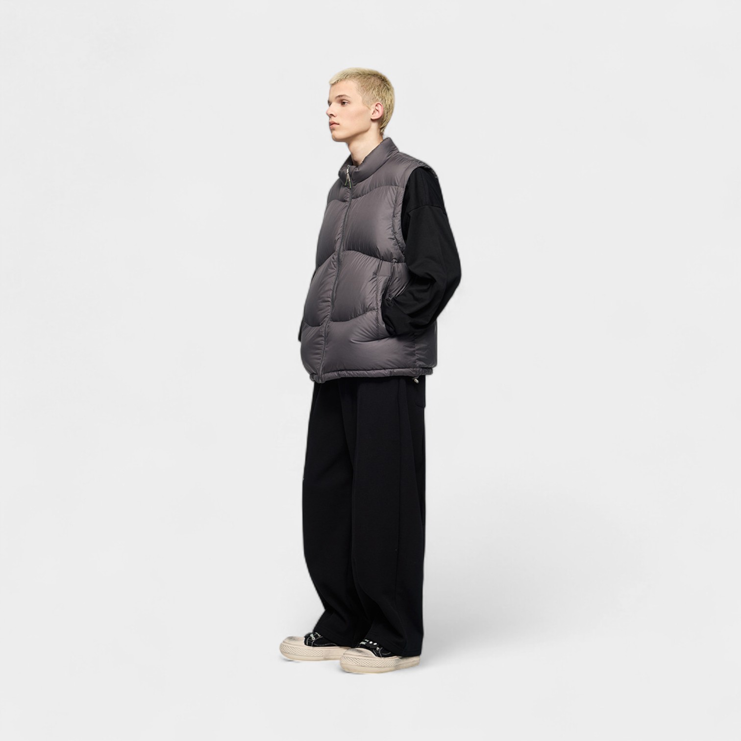 Unisex Regular Fit Ärmellose Weste – Bild 5