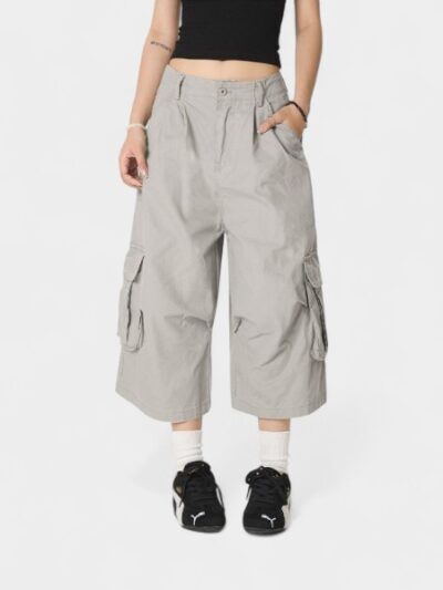 Women's Oversized Cargo Shorts