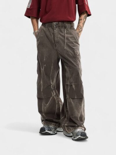 Herren Cargo-Hosen mit Relaxed Fit/Loose Fit