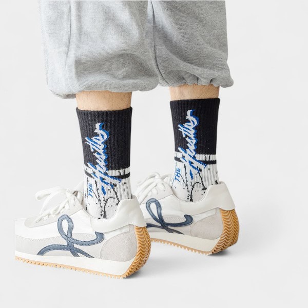 Socken mit Textdruck für Damen – Bild 2