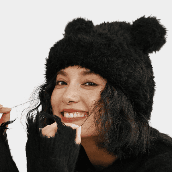 Damenmütze mit Animal-Print – Bild 2