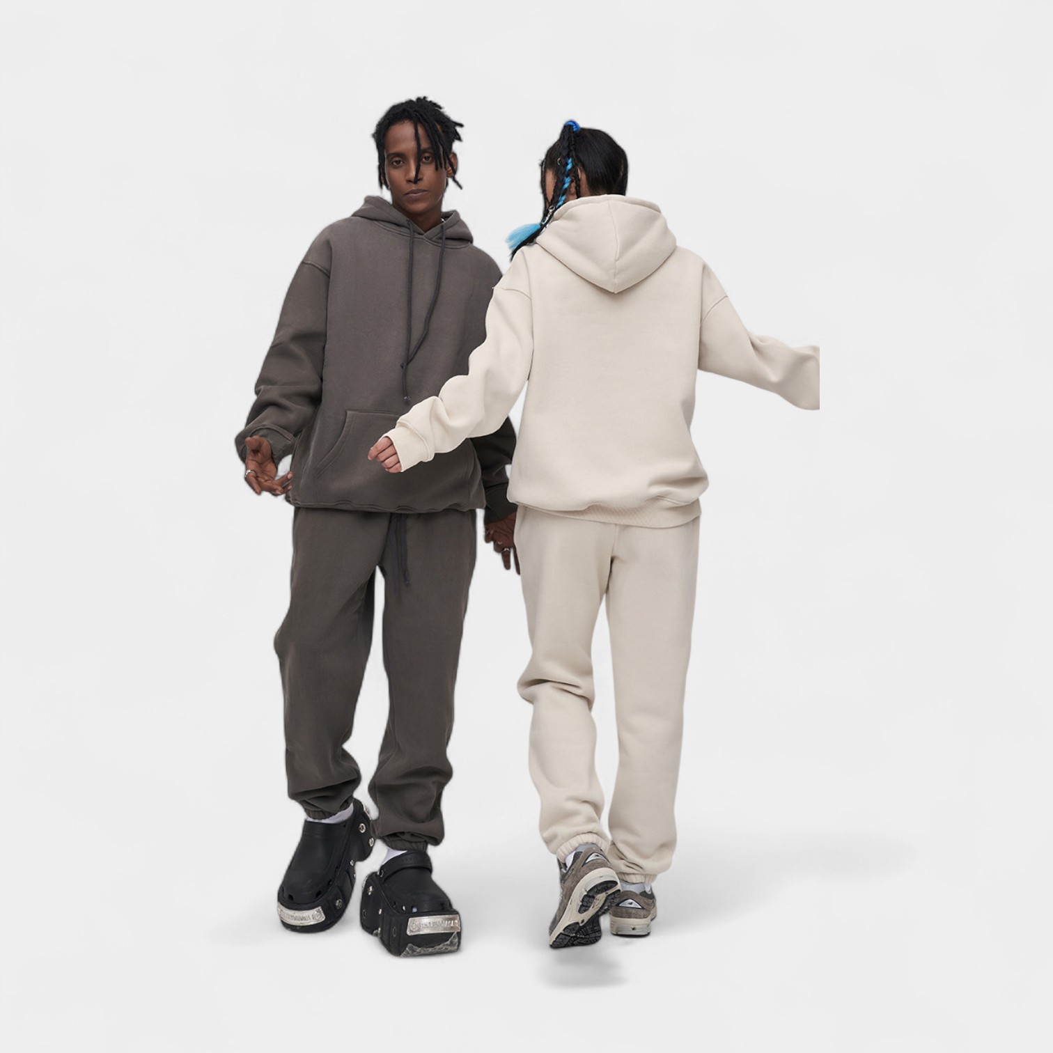 Unisex Oversized Hoodie mit langen Ärmeln – Bild 4