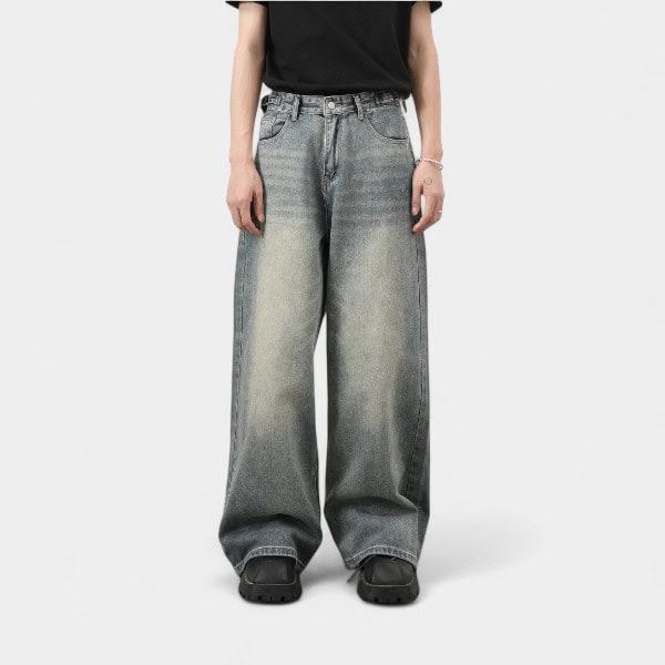 Herren Jeans mit Relaxed Fit/Loose Fit