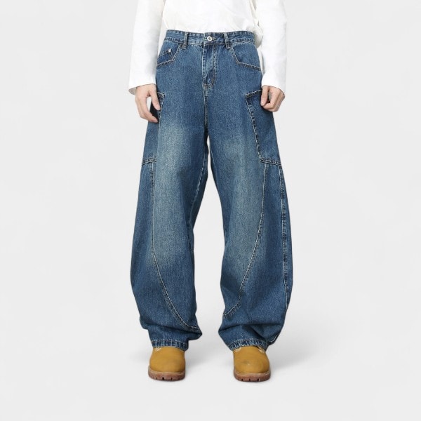Herren-Oversize-Jeans