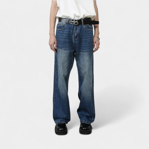 Herren Jeans mit Relaxed Fit/Loose Fit