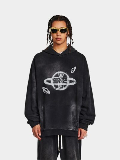 Men's Artistic print Long sleeves Hoodie