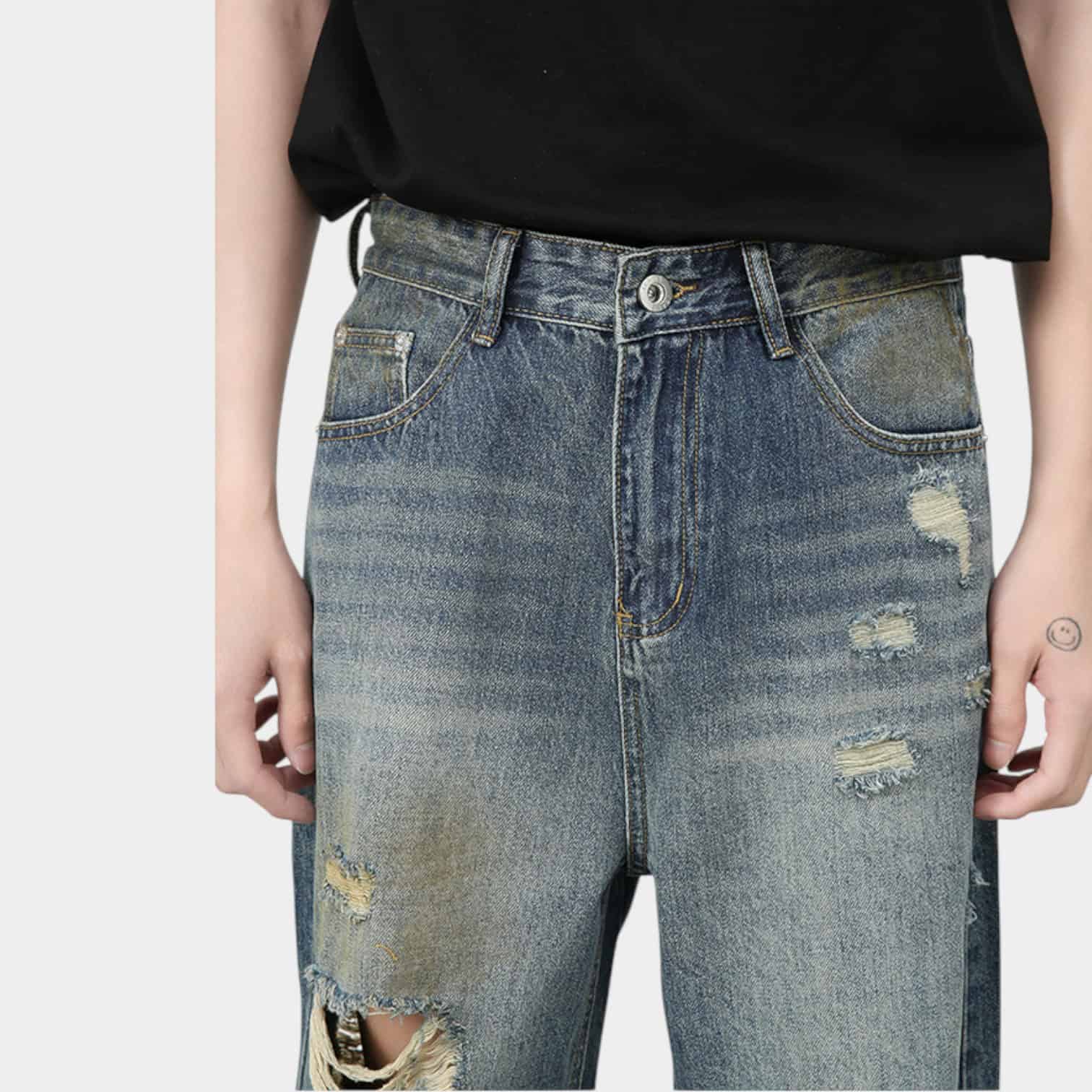 Herren Jeans mit Relaxed Fit/Loose Fit – Bild 5