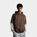 Herren Oversize Langarm Hoodie