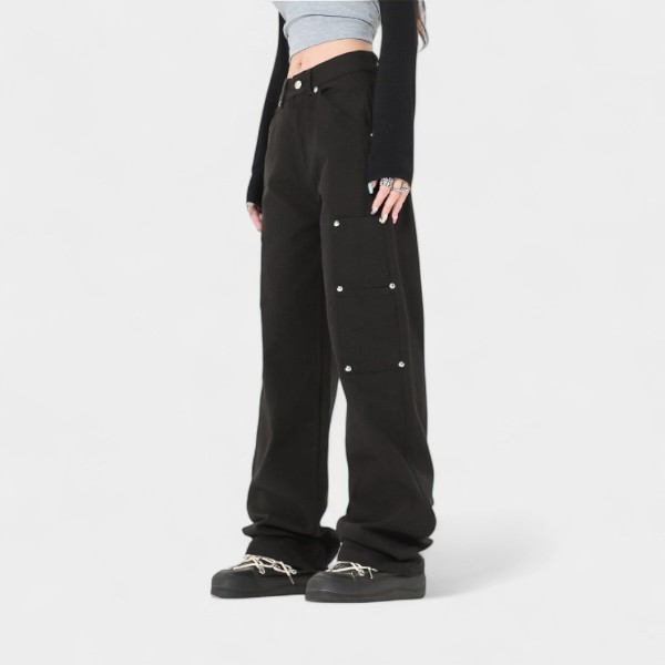 Damen Cargo Hose mit Relaxed Fit/Lockere Passform – Bild 5