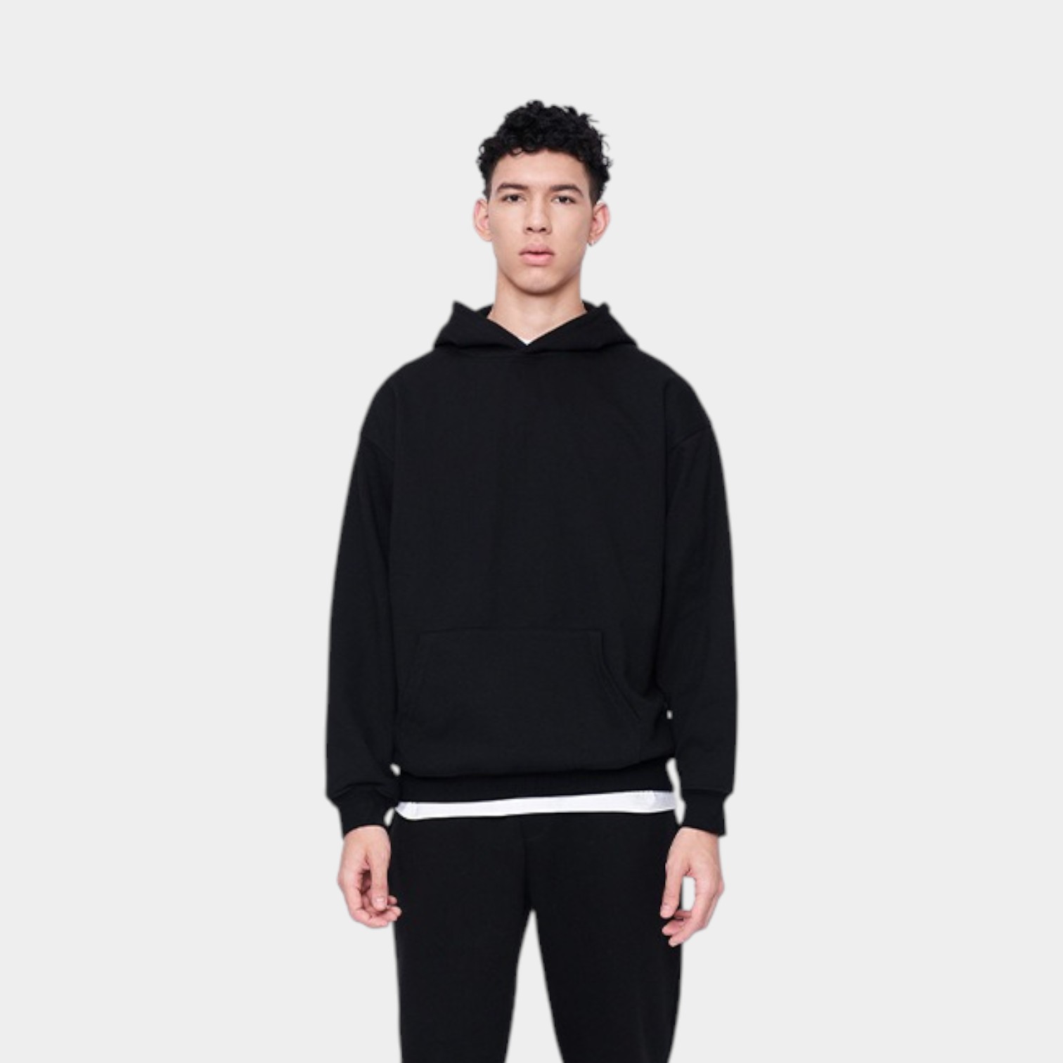 Unisex Oversized Langarm-Hoodie – Bild 4