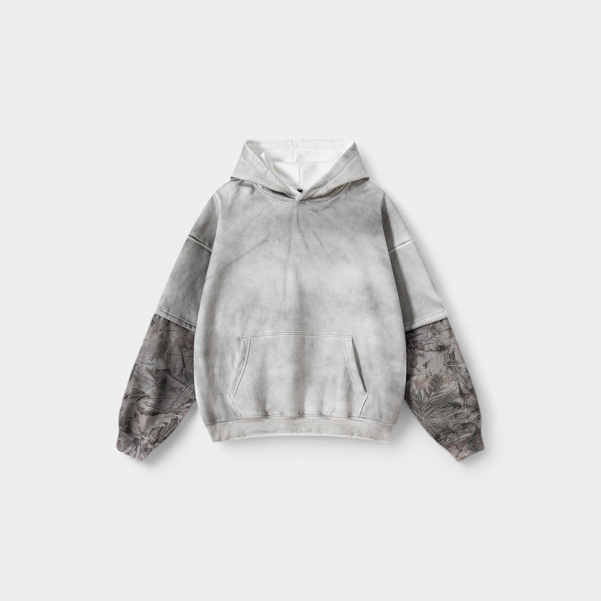 Herren Oversize Langarm Hoodie – Bild 2