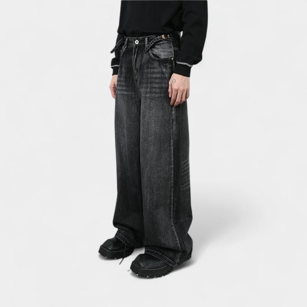 Herren-Oversize-Jeans – Bild 3