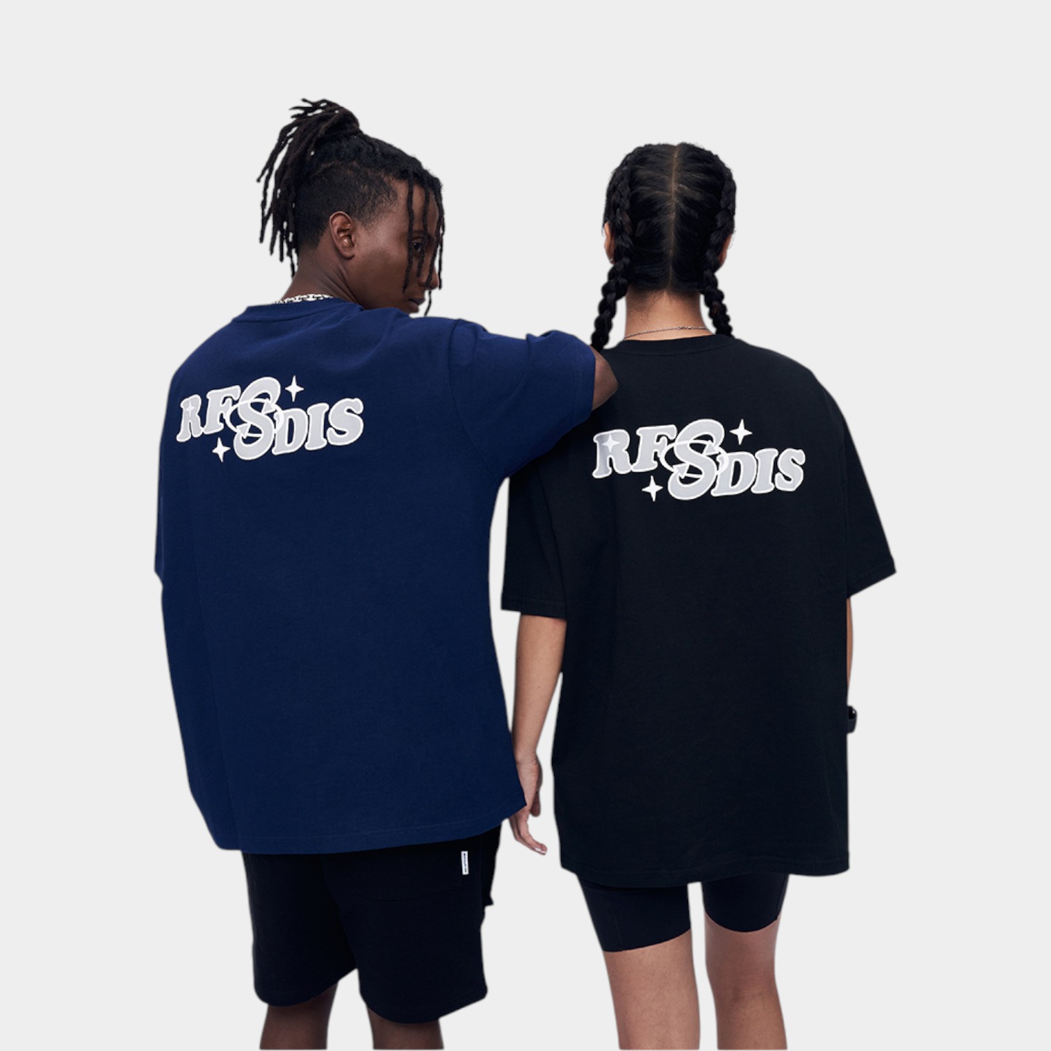 Unisex T-Shirt mit Textdruck und kurzen Ärmeln – Bild 3