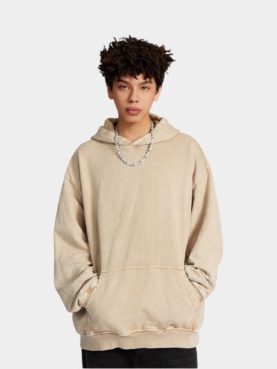 Unisex Oversized Langarm-Hoodie
