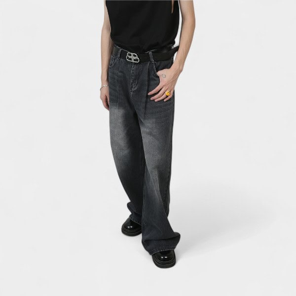 Herren-Oversize-Jeans – Bild 2
