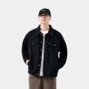 Laikemian Men's Spring and Autumn New Black Denim Jacket American Retro Men's High-End Casual Denim Jacket
