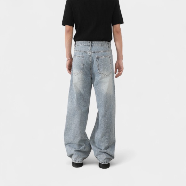 Herren-Oversize-Jeans – Bild 2