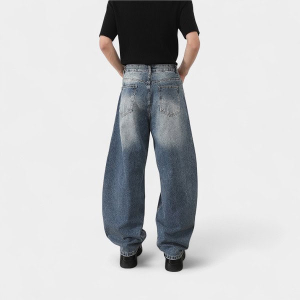 Herren-Oversize-Jeans – Bild 4