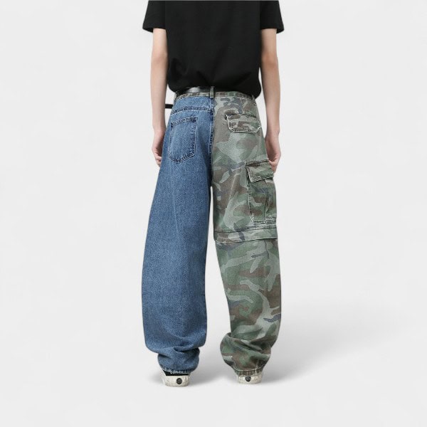 Herren Cargohose mit Camouflage-Muster – Bild 5