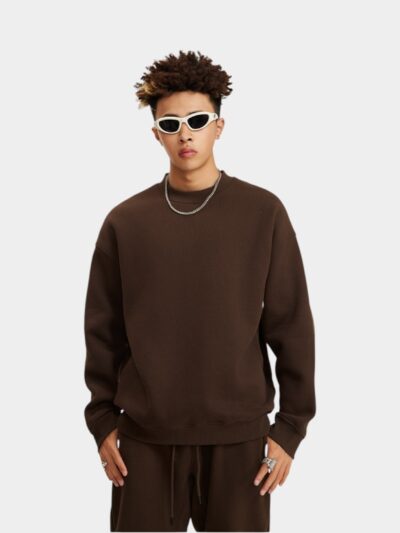 Herren Oversize Langarm Sweatshirt