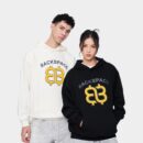 RFSD Men's Wear | 2024 Autumn and Winter Heavy 420G Thickened Embossed Hooded Wear Loose Casual Wear Men